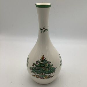 Spode Christmas Tree Vase with Multicolor Gifts